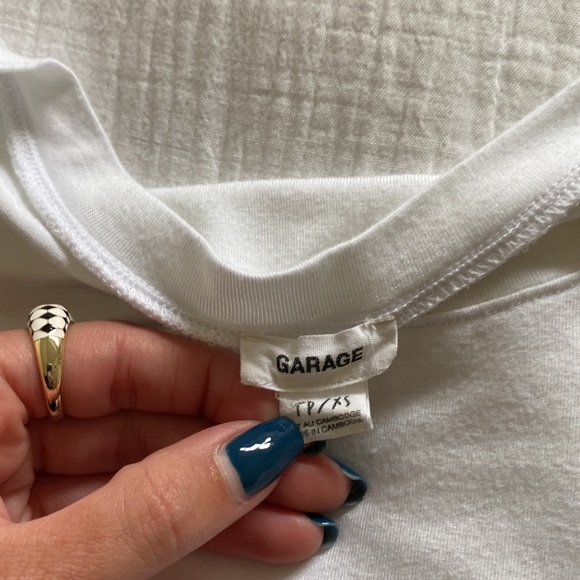 GARAGE BABY TEE WITH TIES - Picture 2 of 2